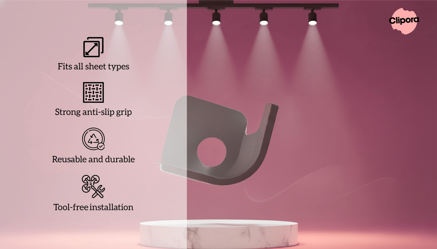 Pack of 4 Sheet Clips